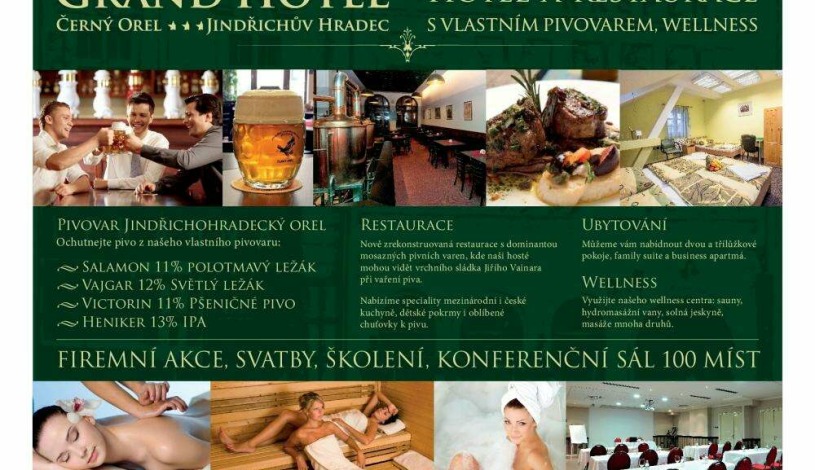 Grand***Hotel Černý Orel Jindřichův Hradec